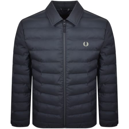 Padded Knit Collar Jacket FRED PERRY Fred Perry Knitted Zip